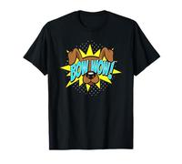 Dog Bow Wow! Comic Onomatopoeia Graphic Cartoon Pup Pop Art T-Shirt