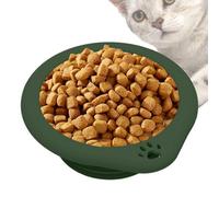 Dog Bowl, 300 ml Foldable Feeding Bowl with Carabiner - Made of Silicone Water Container, for Outdoor, Hiking, Backpacking, Home, Pet, Puppy, Kitten