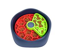 Dog Bowl, Anti Choke Dog Bowl, Slow Feeder Station, Dogs Bowls Slow Feeder 3 Layer Rotating Design Non Slip Feeding Bowls for Small Medium Large Breeds Training Healthy Eating Treats Snacks