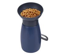 Dog Bowl Bottle - 600 ml Water Bottle for Pets Leak-proof Drinking Container for On the Go Walking Travel Outdoor Hiking Road Trip Backpack Animals