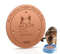 Dog Bowl Copper Disc 0.6mm Thick with Triple-Point Support