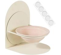 Dog Bowl, Dog Food Bowl, Adjustable Ceramic Cat Bowl with Magnetic Stand, Anti-Tip Bowl, Removable Feeding Bowl for Cats and Small Dogs