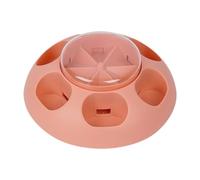 ＡＷＨＡＯ Dog Bowl Food Bowl Press Dog Dish Easy to Clean for Small Dogs Lightweight Dog Water Food Dish Cute Dog Food Container, pink