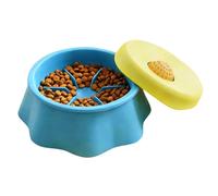 Dog Bowl - Interactive Pet Feeder, Slow Feeder Dog Licking Bowl, Anti Slip Puppy Mat Style Feeding Container | Reduces Fast Eating Digestion Support For Wet Food Dogs Puppies | Home Pet