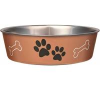 Dog Bowl Large Copper Bella Made in USA