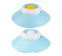Dog Bowl Lick Lick Bowl, 2 Pack Play With Your Pet's Licking Disc, PTry Slowly Licking Feeder, et Tongue Cleaning Sniffing Toys For Bathing Grooming Training