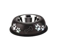 Nobby Nice Diner Bowl, 25 cm / 0.70 Litre, Brown/ Black