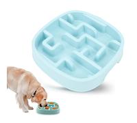Dog Bowl Slow Feeder, Interactive Puzzle wellness Eating Bowl Dog Bowl Bloat Stop Anti-Overeating Dog and Cat Slow Feeder Bowl for Small and Large Dog