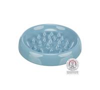 Dog Bowl - Trixie - Slow Feeding - ceramic - set of 7 - blue