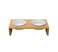 Dog bowl with two ceramic bowls Nobby Pet Ilus