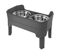 Dog Bowls Elevated Double Deck Design Anti-Spill Feeder