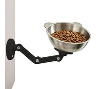 Dog Bowls Elevated Raised Stainless Steel Non-Slip Magnetic Dishes