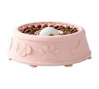 Dog Bowls | Flat Silicone Anti-Overflow Animal | Anti-Glutton Cat Bowl | for Puppy and Kitten Training Enrichment Anti-Boredom Behavioral Modification