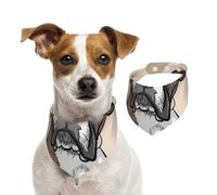 Dog Boxer,Dog Bandanas Cotton Pet Scarf Adjustable Bibs for Pet,M