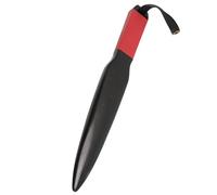 Dog Break Stick Nylon Rubber, Dog Bite Training Stick, Versatile Stress Relief Chew Toy with Black Lanyard, Easy to Use Dog Crowbar Break Stick for Backyard Garden and Small Medium (Red Handle)