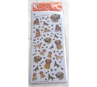 Dog Breed Craft Stickers - Golden Retriever - for Scrapbooking, Card Craft ETC