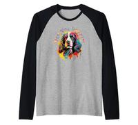 Dog-Breed Dog-dad Quote Springer-dad Springer-Spaniel Dog Raglan Baseball Tee