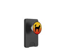 Dog Breed Kai Ken Dog Silhouette Retro Vintage PopSockets PopWallet for MagSafe