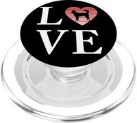 Dog Breed Kai Ken Word Love Typography Retro PopSockets PopGrip for MagSafe