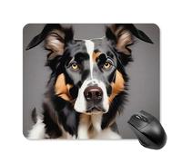 Dog Breed Mouse Pad Square Laptop Mouse Mat Cute Computer Mousepad Keyboard Pad Non-Slip Desk Pads for Gaming Office Work Home 25 * 30cm
