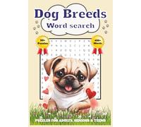 Dog Breeds Word Search Puzzle Book:: Word Searches with Easy to Read Print about Dog Breeds, Dogs Breeds Golden Retriever, Dog Breeds Shiba Inu and ... Gift for Vacations, Holidays and Free Times