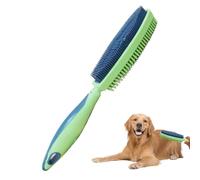 Dog Brush - 26cm Dogs Shedding Brushs Double-Sided For All Coat Types With Steel Core & Easy To Clean - Ideal For Dogs, Cats & Rabbits For Daily Grooming At Home