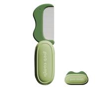 Dog Brush, Anti-Shedding Brush, Anti-Shedding Brush for Dog Cats, Foldable Cleaning Tool for Removing Dead Hair and Detangling for Indoor Puppy