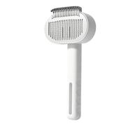 Dog Brush | Comfortable Handle Adjustable Teeth Hair Eliminator - Brush for Cats and Dogs - For Long Short Thick Thin Puppy Medium Large Removal Detangling Bath