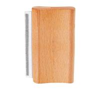 Dog Brush For Loss | Wooden Handle Pet Grooming Rake Brush Remove Loose Hair Underlay Carpet For Large Small Medium Sensitive Skin