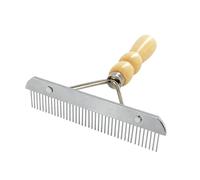 Dog Brush for Shedding, grooming tools with wood handle, suitable for dogs