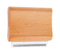 Dog Brush for Shedding | Wooden Handle Dogs Slicker Brush for Shedding & Grooming,Dematting Undercoat Rake for Dogs, Cats Wide Dog Grooming Brush, Dog Brush for Shedding, Cat Brush, Reduce Shedding