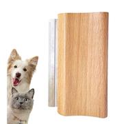 Dog Brush for Shedding | Wooden Handle Pet Hair Brush for Dogs Cats Horses | Deshedding Grooming Comb Tool for Loose Removal | Professional Cleaning Supplies for Home and Salon Use