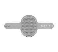 Dog Brush for the Shower, Adjustable Ring Handle with Soft Bristles for Removing Loose Hair, Washing Brush for Dog Care When Bathing, for Daily Care at Home, Salon and Under