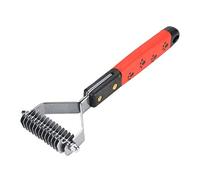 Dog Brush Pet Hair Comb Stainless Steel Pin Grooming Deshedding Tool Hair Removal Dematting Comb for Cats Dogs Horses(M337 13) Dog Cleaning and Grooming Supplies