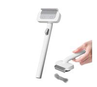 Dog Brushes for Coat Care - e Steel Detangling and Coat Cleaner - For Hair Falling Out | For and Short Hair, Removing Undercoat, At Home, On The Road & Travel