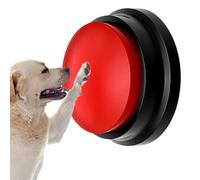Dog Button - 3.46*3.46*1.65inches | Dog Buzzer | Interactive Pet Training Bell | Communication Training Device For Dogs Designed To Teach Basic Commands Express Needs Support Behavior Mental Stimulati