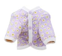 Dog Button Up Shirts for Small Dogs | Cotton Soft & Warm Pet Clothes with Daisy Pattern | Cute Dog Apparel for Chihuahuas/Poodles/Yorkies | Breathable & Easy Wash (XXL)