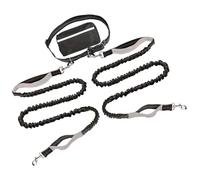 Dog Cable - Recall Training Nylon Reflective Dog Cable | Heavy Duty Nylon Doggy Lead with Storage Bag Pet Supplies for Runner Outside Backyard