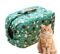 Dog Cage Cover - Insulated Protector, Rugged Pet Crate Covers Cat Carrier Covers with Adjustable Drawstring | Cat Crate Cover for Small, Medium Puppy, Kitten, Home Travel