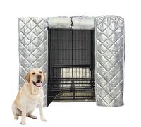 Dog Cage Covers, Pet Crate Cover, Waterproof Pet Kennel Cover, Machine-Washable Warmer Pet Crate Cover Durable Fabric Protector Universal Fit for Pet Cage All Weather Protection(70*50*60cm)