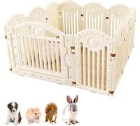 Dog Cage Crate, Pet Folding Cage, Pet Playpen for Small Dogs DIY Enclosure Portable Animal Fence Cage, for Training Indoor Outdoor (160 * 120 * 63cm)