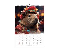 Dog Calendar, Family Calendar, Pet Wall Calendar 2025, Monthly Dog Calendar, Cute Puppy Planner, Organiser for Home and Family