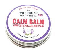 Dog Calm Balm, calming products for dogs, calms anxious, tired, scared dogs and puppies, relax and sleep, UK-made, 100% natural stress relief without sprays or drops 60g tin