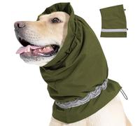 Dog Calmed Hoodies Reflective Dog Gear Noise Canceling Head Muff Anxieties Reliefs For Dogs Hematoma Outdoor