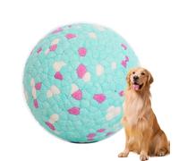 Dog Calming Balls 2.4 Inch, Chew Balls for Dogs, Durable Bouncy Interactive, Fun Toys and Chew Toy for Large and Medium Dogs blue trumpet