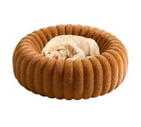 Dog Calming Bed Raised Edge Soft Warm Plush Sleeping Mattress