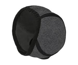 Dog Calming Hood for Anxiety, Dog Ear Muffs for Grooming and Winter Warmth, Adjustable Head Circumference 13.8-18.9 in, Multifunctional Soothing Ear Cover, M Size