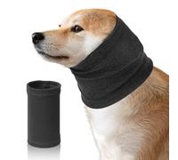 Dog Calming Hoodie Head Cover Sleeves, Ear Covers for Noise Protection, Anxiety Relief Wrap, Muffs for Pet Neck and Ear Warmer