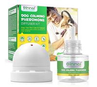 Dog Calming Pheromones Diffuser Kit, Dog & Cat Anxiety Relief Diffuser | 2 In 1 UK Plug-In Refillable 30 Days Diffuser + Refill 48ml, Comfort, Calming And Relax Anxious, Anti-Stress Behavioural Issues