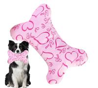 Dog Calming Pillow - Comfortable Bone Shaped Neck Pillow, Pet Sleep Support Cushion, Pet Relaxing Accessory with Soft Plush Material | Designed for Dogs